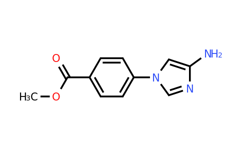 CAS 865774-33-0 | 4-(4-Amino-imidazol-1-YL)-benzoic acid methyl ester