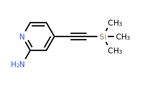 CAS 865798-13-6 | 4-[2-(trimethylsilyl)ethynyl]pyridin-2-amine