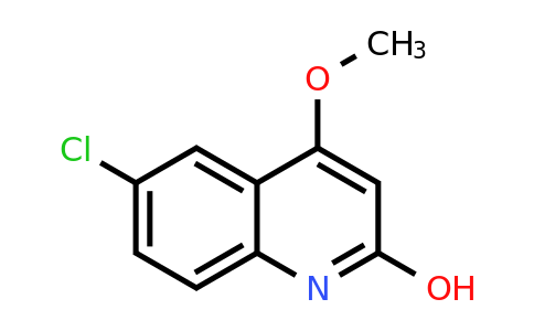 CAS 865817-83-0 | 6-Chloro-4-methoxyquinolin-2-ol