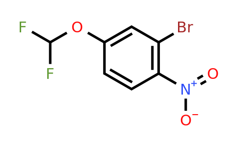 CAS 865886-83-5 | 2-Bromo-4-difluoromethoxy-1-nitro-benzene