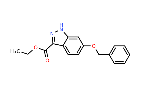 CAS 865887-12-3 | 6-Benzyloxy-1H-indazole-3-carboxylic acid ethyl ester