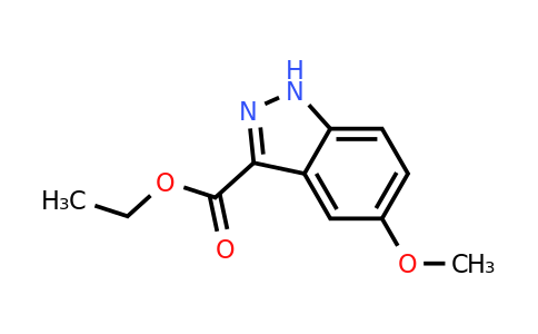 CAS 865887-16-7 | 5-Methoxy-1H-indazole-3-carboxylic acid ethyl ester