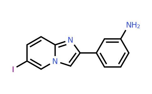 CAS 866018-05-5 | 3-(6-Iodo-imidazo[1,2-A]pyridin-2-YL)-phenylamine