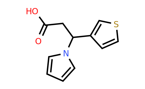 CAS 866019-33-2 | 3-(1H-Pyrrol-1-yl)-3-(thiophen-3-yl)propanoic acid