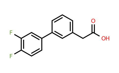 CAS 866108-76-1 | 2-(3',4'-Difluoro-[1,1'-biphenyl]-3-yl)acetic acid