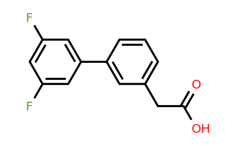 CAS 866108-77-2 | 2-(3',5'-Difluoro-[1,1'-biphenyl]-3-yl)acetic acid