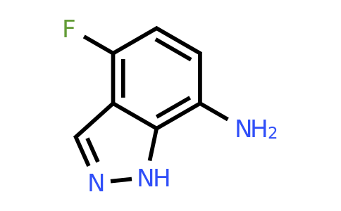 CAS 866144-03-8 | 4-fluoro-1H-indazol-7-amine