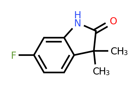 CAS 866211-45-2 | 6-Fluoro-3,3-dimethylindolin-2-one