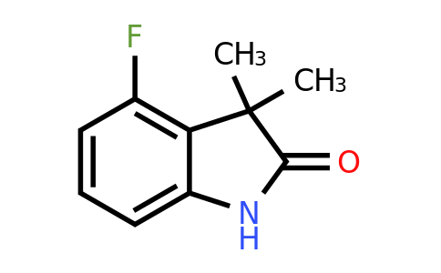 CAS 866211-50-9 | 4-Fluoro-3,3-dimethylindolin-2-one