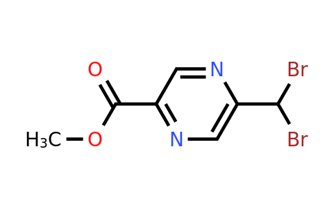 CAS 866327-72-2 | methyl 5-(dibromomethyl)pyrazine-2-carboxylate
