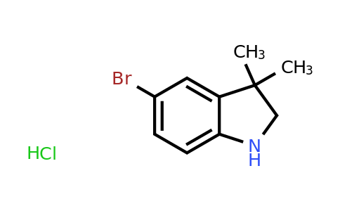 CAS 866364-71-8 | 5-Bromo-3,3-dimethylindoline hydrochloride