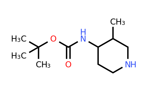 CAS 866538-96-7 | (3-Methyl-piperidin-4-yl)-carbamic acid tert-butyl ester