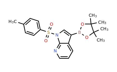 CAS 866545-91-7 | 1-(4-methylbenzenesulfonyl)-3-(tetramethyl-1,3,2-dioxaborolan-2-yl)-1H-pyrrolo[2,3-b]pyridine