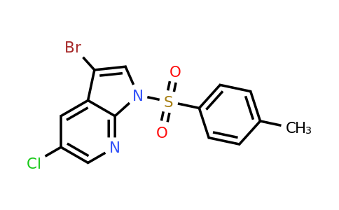CAS 866546-10-3 | 3-bromo-5-chloro-1-(4-methylbenzenesulfonyl)-1H-pyrrolo[2,3-b]pyridine