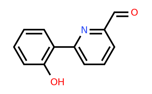 CAS 866613-66-3 | 6-(2-Hydroxyphenyl)picolinaldehyde