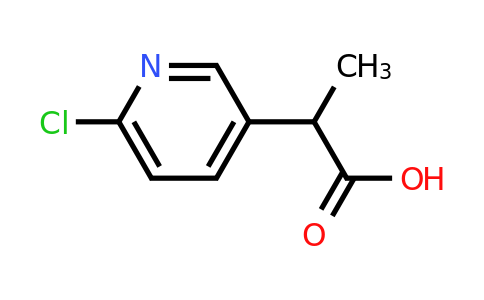 CAS 866629-21-2 | 2-(6-Chloropyridin-3-yl)propanoic acid