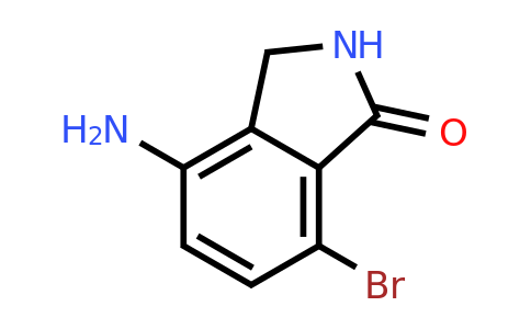 CAS 866767-08-0 | 4-Amino-7-bromoisoindolin-1-one