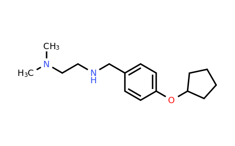 CAS 866767-99-9 | N1-(4-(Cyclopentyloxy)benzyl)-N2,N2-dimethylethane-1,2-diamine