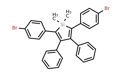 2,5-Bis(4-bromophenyl)-1,1-dimethyl-3,4-diphenylsilole