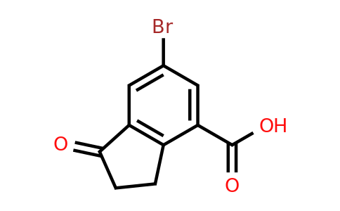 CAS 866848-85-3 | 6-Bromo-1-oxo-indan-4-carboxylic acid