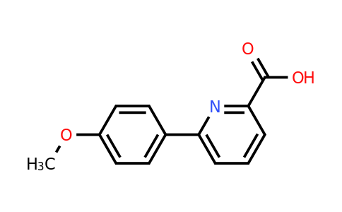 CAS 86696-70-0 | 6-(4-Methoxyphenyl)pyridine-2-carboxylic acid