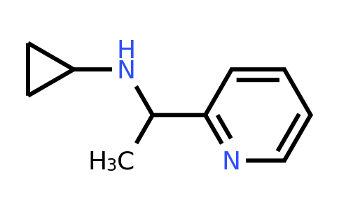 CAS 867008-55-7 | N-[1-(Pyridin-2-yl)ethyl]cyclopropanamine