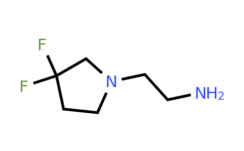 CAS 867008-81-9 | 2-(3,3-Difluoro-pyrrolidin-1-YL)-ethylamine