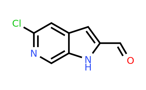 CAS 867036-45-1 | 5-chloro-1H-pyrrolo[2,3-c]pyridine-2-carbaldehyde