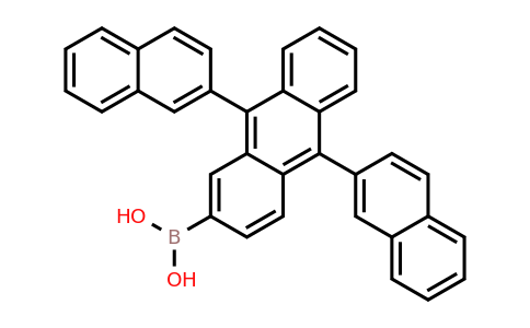 CAS 867044-28-8 | (9,10-Di(naphthalen-2-yl)anthracen-2-yl)boronic acid