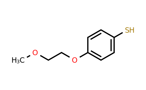 CAS 86705-34-2 | 4-(2-methoxyethoxy)benzene-1-thiol