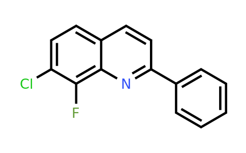 CAS 867164-92-9 | 7-Chloro-8-fluoro-2-phenylquinoline
