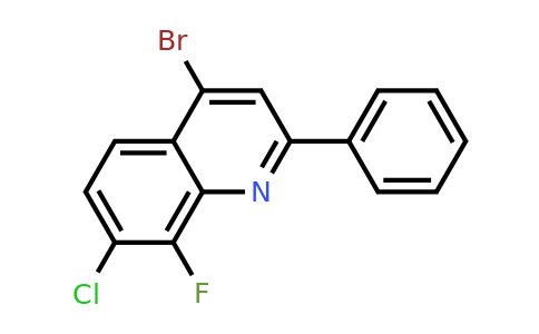 4-Bromo-7-chloro-8-fluoro-2-phenylquinoline
