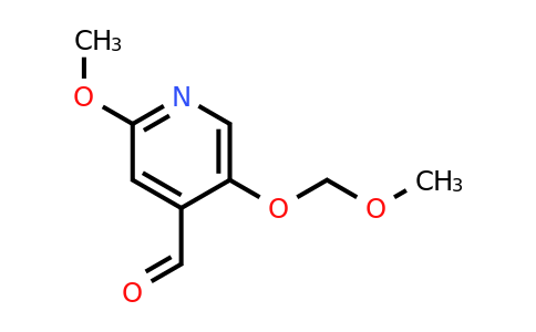 CAS 867267-27-4 | 2-Methoxy-5-(methoxymethoxy)isonicotinaldehyde