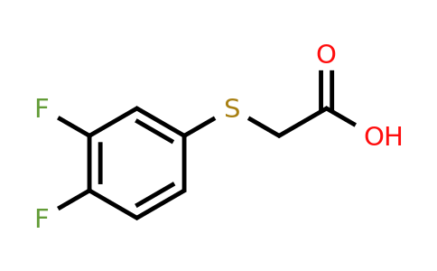 CAS 867311-53-3 | 2-[(3,4-difluorophenyl)sulfanyl]acetic acid
