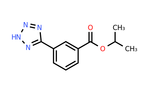 CAS 867329-89-3 | propan-2-yl 3-(2H-1,2,3,4-tetrazol-5-yl)benzoate