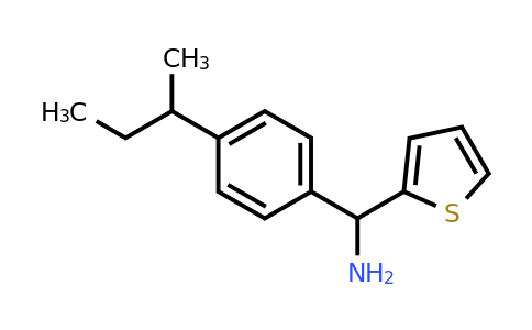 CAS 867329-90-6 | [4-(butan-2-yl)phenyl](thiophen-2-yl)methanamine