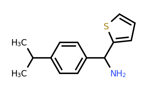 CAS 867329-91-7 | [4-(propan-2-yl)phenyl](thiophen-2-yl)methanamine