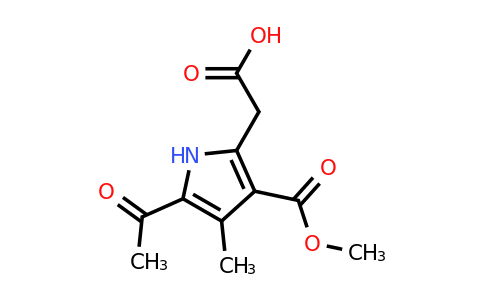 CAS 867329-95-1 | 2-[5-acetyl-3-(methoxycarbonyl)-4-methyl-1H-pyrrol-2-yl]acetic acid