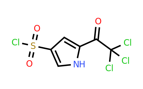 CAS 867330-05-0 | 5-(2,2,2-Trichloroacetyl)-1H-pyrrole-3-sulfonyl chloride