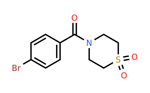 CAS 867333-26-4 | 4-(4-bromobenzoyl)-1lambda6-thiomorpholine-1,1-dione