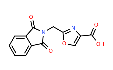 CAS 867340-26-9 | 2-((1,3-Dioxoisoindolin-2-yl)methyl)oxazole-4-carboxylic acid