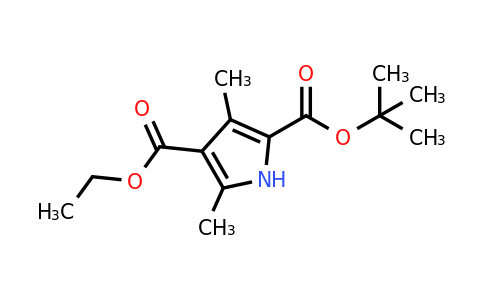 CAS 86770-31-2 | 3,5-Dimethylpyrrole-2,4-dicarboxylic acid 2-T-butyl ester-4-ethyl ester