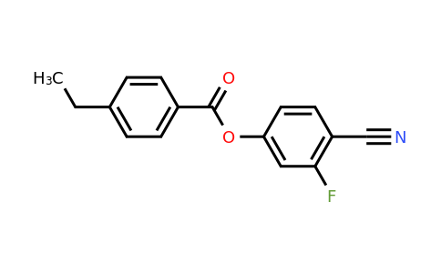 CAS 86776-50-3 | 4-Cyano-3-fluorophenyl 4-ethylbenzoate
