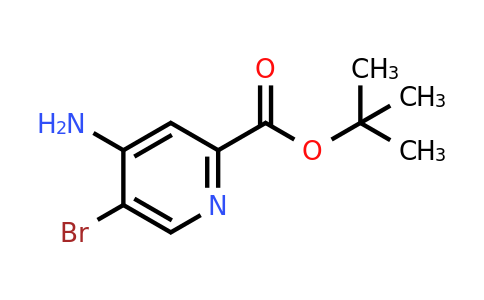 CAS 868171-70-4 | tert-butyl 4-amino-5-bromopyridine-2-carboxylate