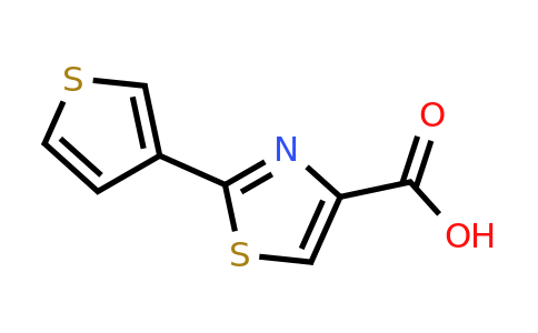 CAS 868238-00-0 | 2-(thiophen-3-yl)-1,3-thiazole-4-carboxylic acid
