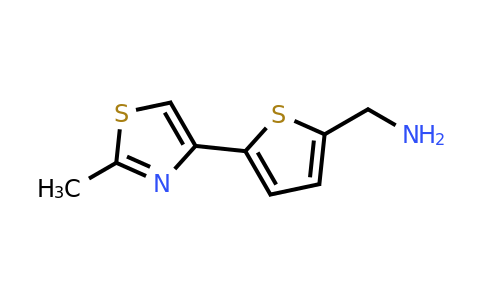 CAS 868238-07-7 | [5-(2-methyl-1,3-thiazol-4-yl)thiophen-2-yl]methanamine