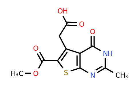 CAS 868238-08-8 | 2-[6-(methoxycarbonyl)-2-methyl-4-oxo-3H,4H-thieno[2,3-d]pyrimidin-5-yl]acetic acid