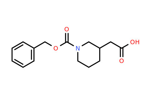 CAS 86827-10-3 | 2-{1-[(benzyloxy)carbonyl]piperidin-3-yl}acetic acid