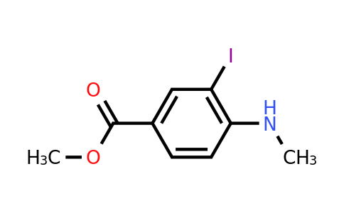 CAS 868540-77-6 | Methyl 3-iodo-4-(methylamino)benzoate