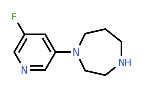 CAS 868623-98-7 | 1-(5-fluoropyridin-3-yl)-1,4-diazepane